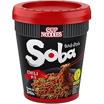 Nissin Cup Noodles Soba Cup – Classic, 8 sztuk, w stylu wok
